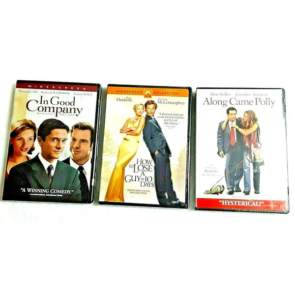 Lot of 3 DVDs Comedy Romance In Good Company Along Came Polly Lose a Guy 10 Days - Picture 12 of 13